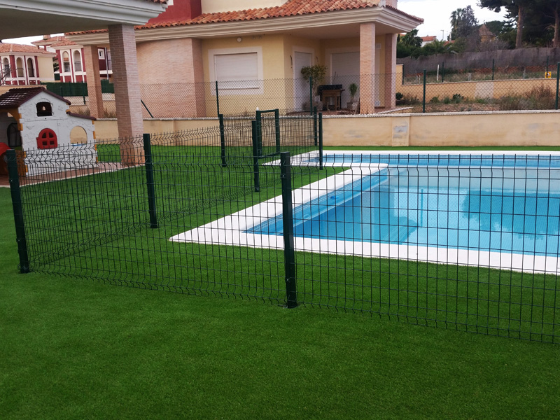 Vallas para piscinas, Vallado de piscinas en Valencia